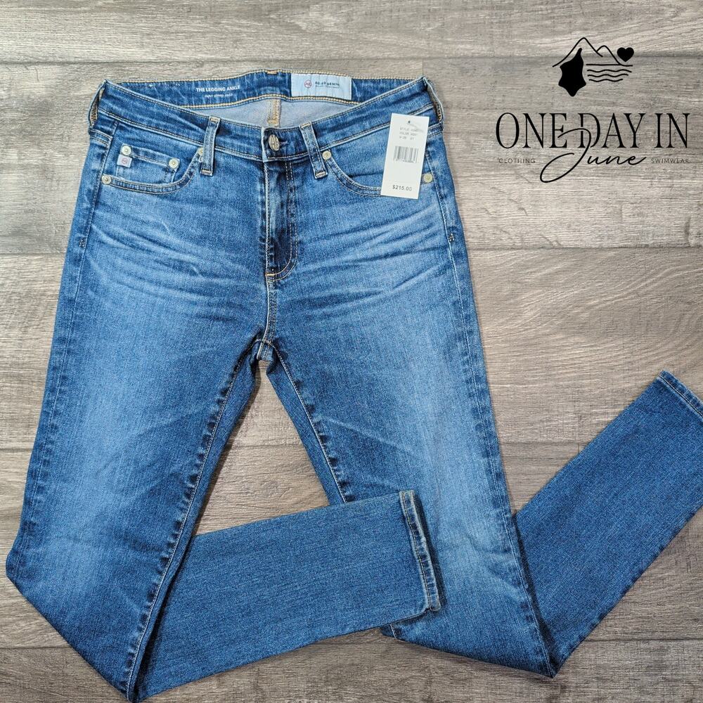 AG Adriano Goldschmied The Legging Ankle Super Skinny Jeans NWT Size 4 (27)